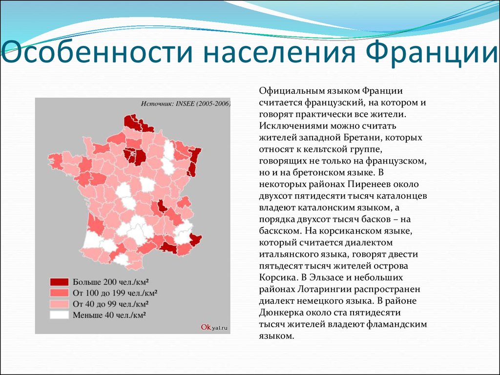 Характеристика хозяйственной деятельности франции. Франция размещение населения и плотность. Плотность населения Франции. Этнический состав Франции 2021. Этнос Франции карта.