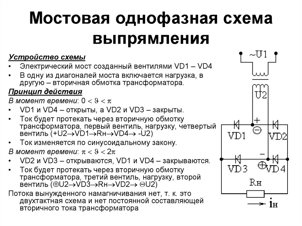 Мостовая схема это