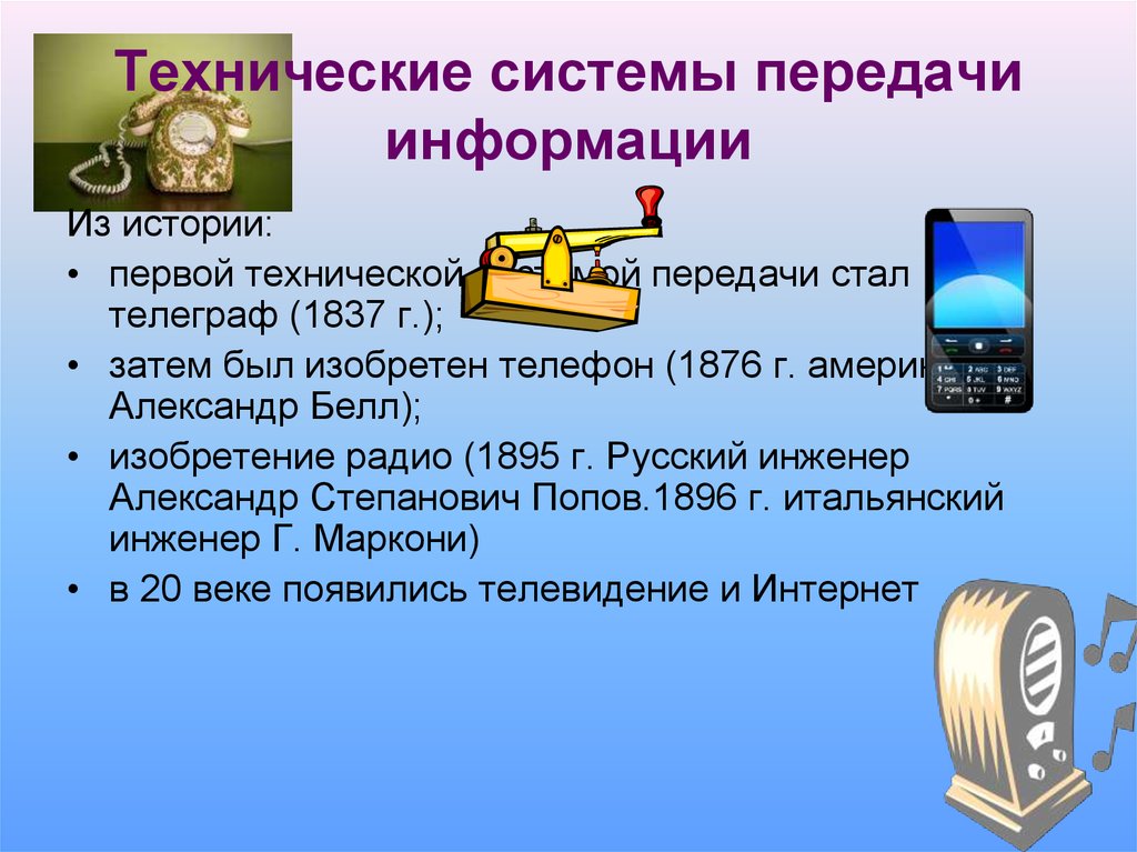 Способы передачи информации между компьютерами презентация