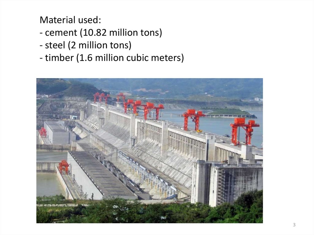 Three Gorges Dam - online presentation