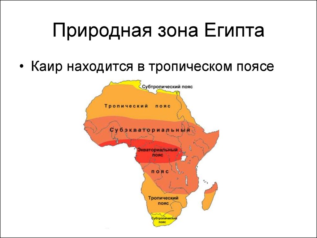Какие объекты расположены на территории африки. Климатические зоны Египта на карте. Карта климатических поясов Африки Египет. Природные зоны Египта.