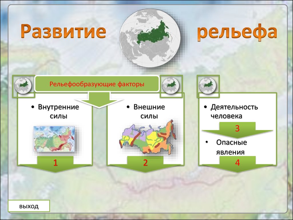 Факторы рельефа. Внешние рельефообразующие факторы. Рельефобразазующие факторы. Развитие форм рельефа. Внутренние и внешние рельефообразующие силы.