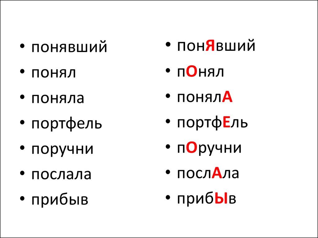 Орфоэпическая минутка презентация