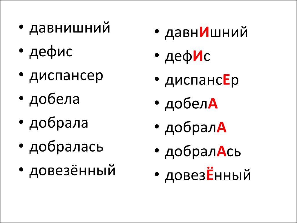 Орфоэпическая минутка презентация