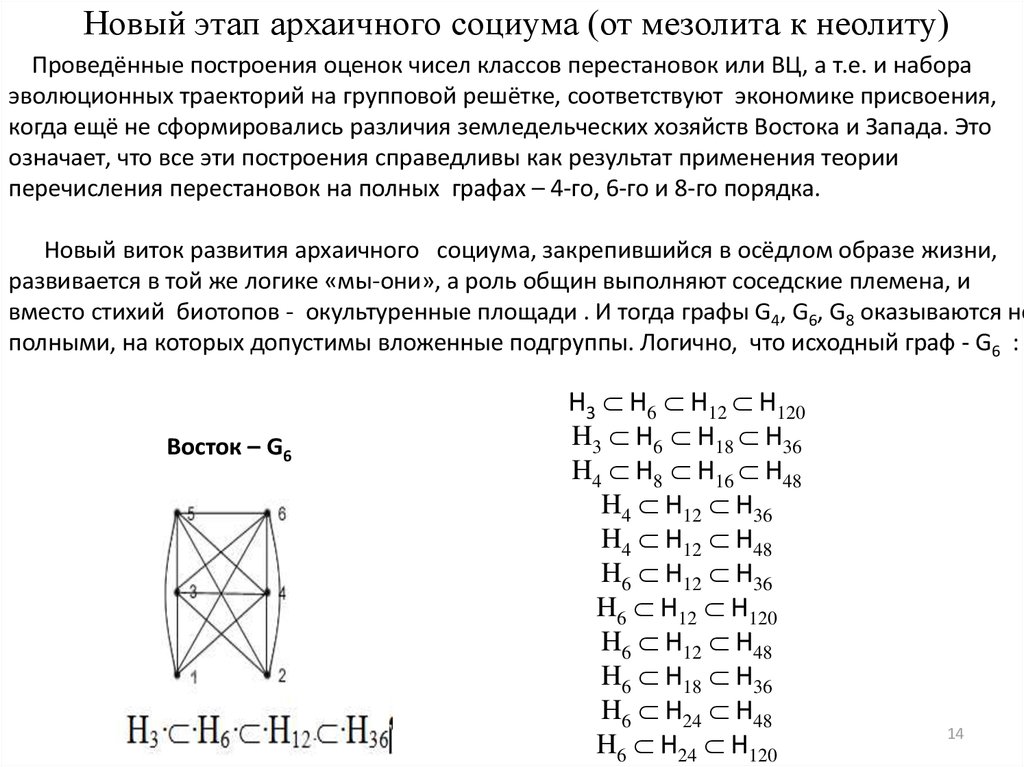 Новый этап архаичного социума (от мезолита к неолиту)