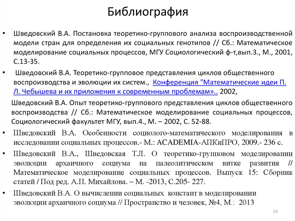 Библиография