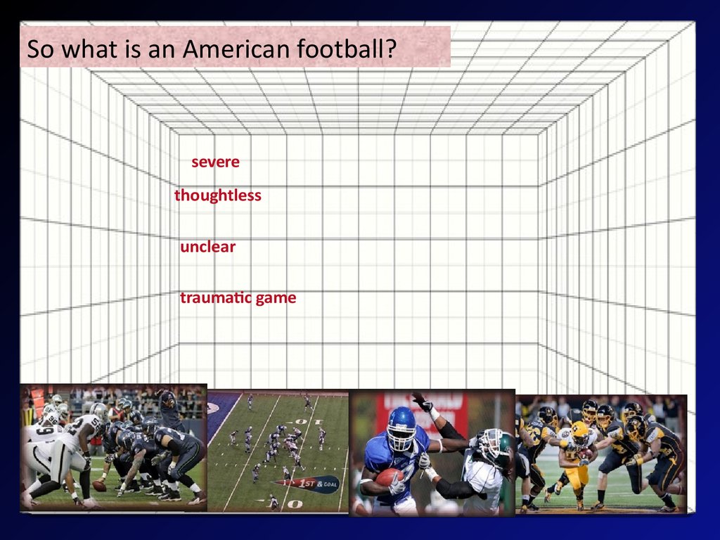 American football - презентация онлайн