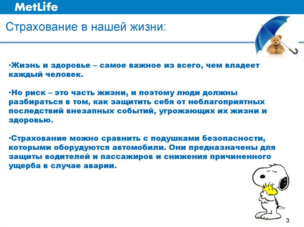 Как использовать страхование в повседневной жизни презентация