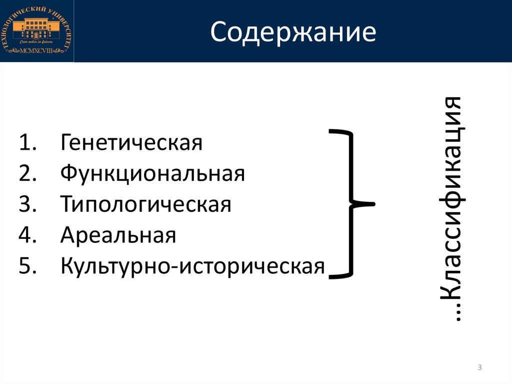 Содержание