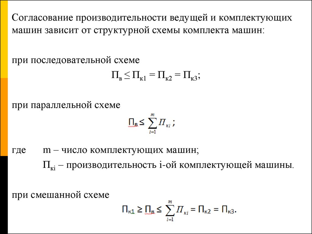 Лекция 7. Комплекты машин - презентация онлайн