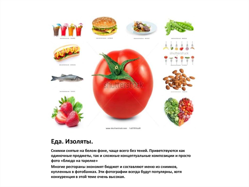 Еда. Изоляты.