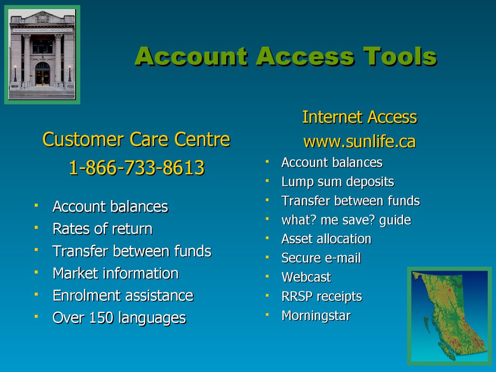 Account Access Tools