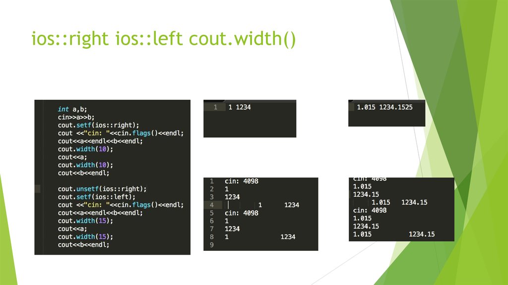 Почему c b. Формат вывода в c++. Cout в c++. Cout.width c++ что это. Формат вывод в с++ cout.