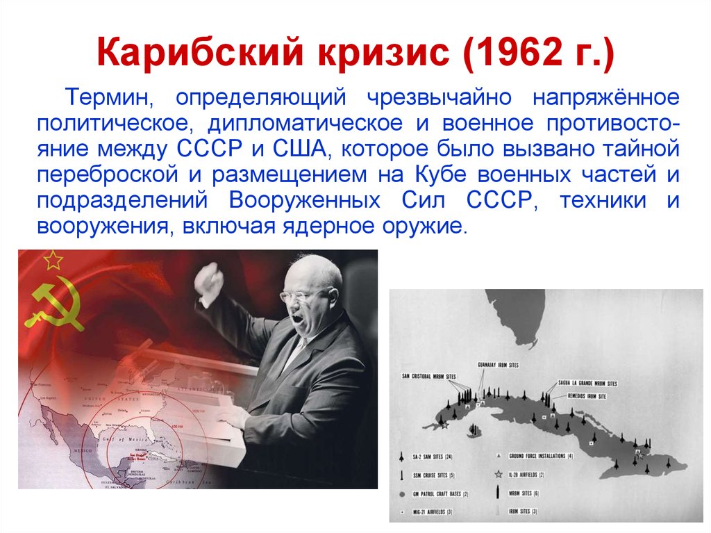 Суть кубинского кризиса. Карибский кризис 1962 Кеннеди. Начало Карибского кризиса – противостояния между СССР И США. Куба 1962 Карибский кризис. Причины и итоги Карибского кризиса 1962г.