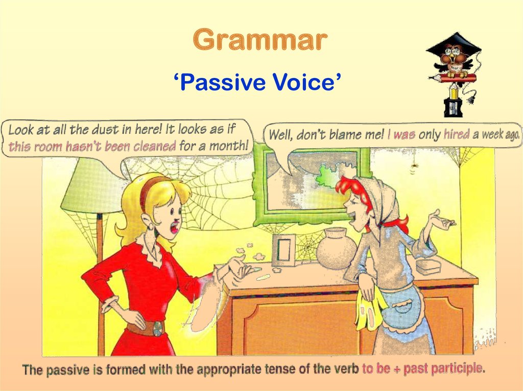 Passive voice игра презентация