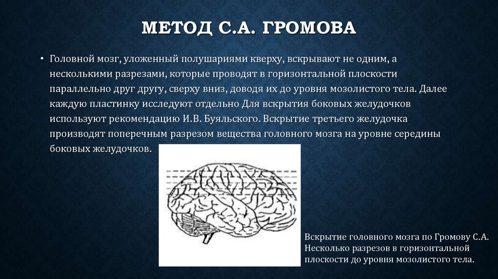 Метод С.А. Громова