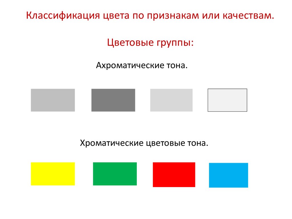 Градация цветов