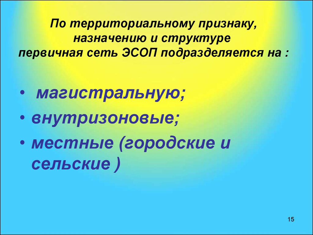 Территориальный признак