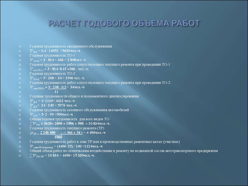 Проектирование участка СТО по ТО и текущему ремонту амортизатора автомобиля  МАЗ 6501 - презентация онлайн