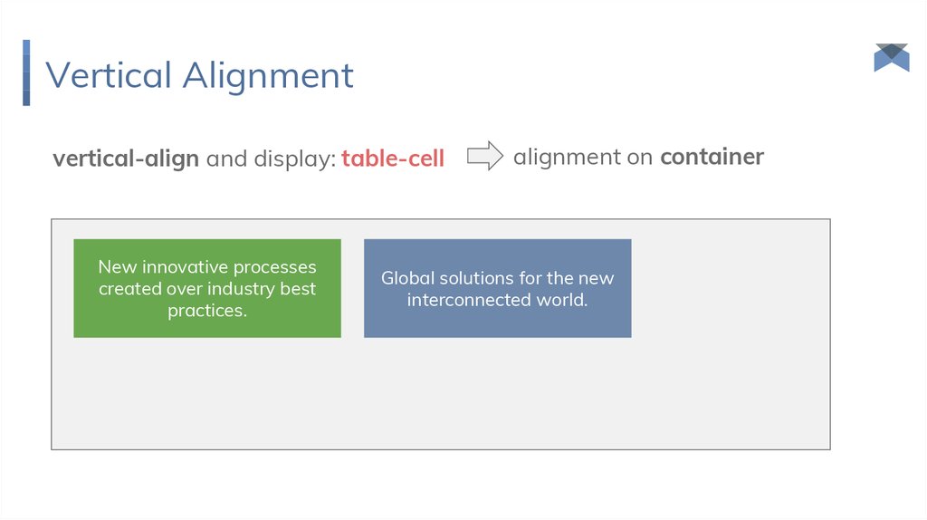 Vertical align