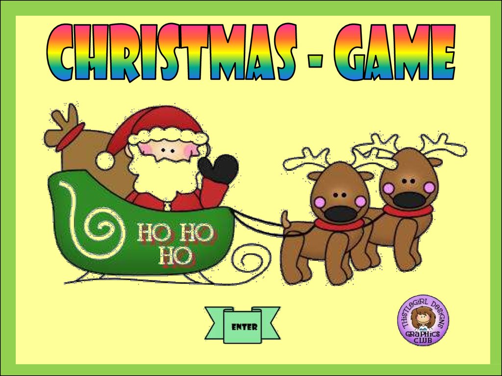 Christmas games presentation. Новогодние игры на английском языке для детей. Christmas game ppt.