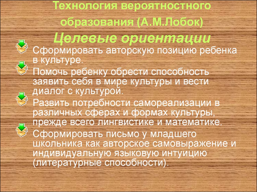 Технология свободного труда с френе презентация