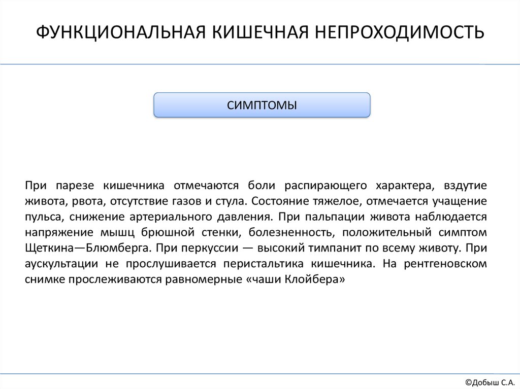 Острая кишечная непроходимость карта вызова скорой медицинской помощи