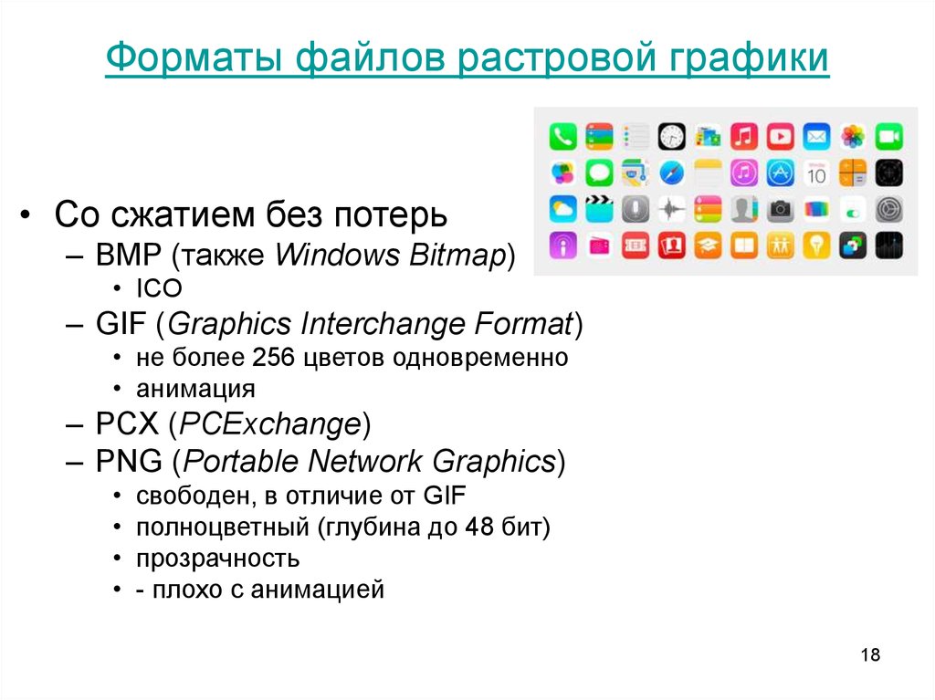 Файлы растровой графики сжимаются лучше всего