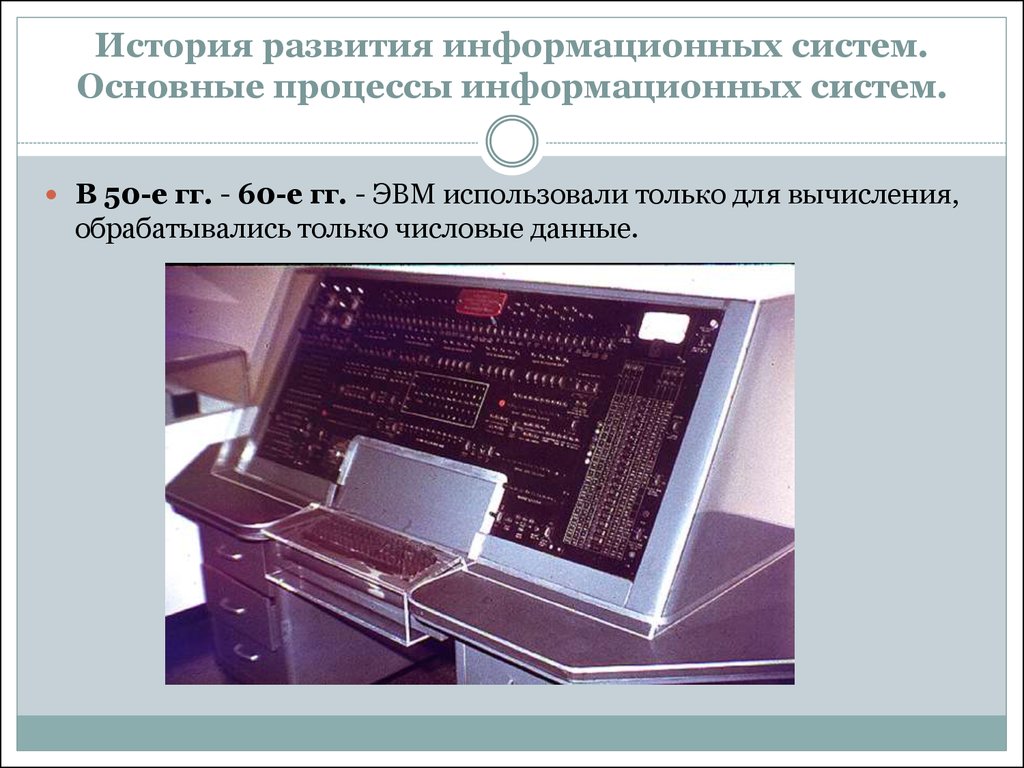 Презентация на тему история развития информационных технологий