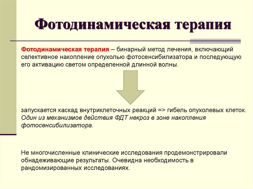 Фотодинамическая диагностика основы и принцип метода презентация