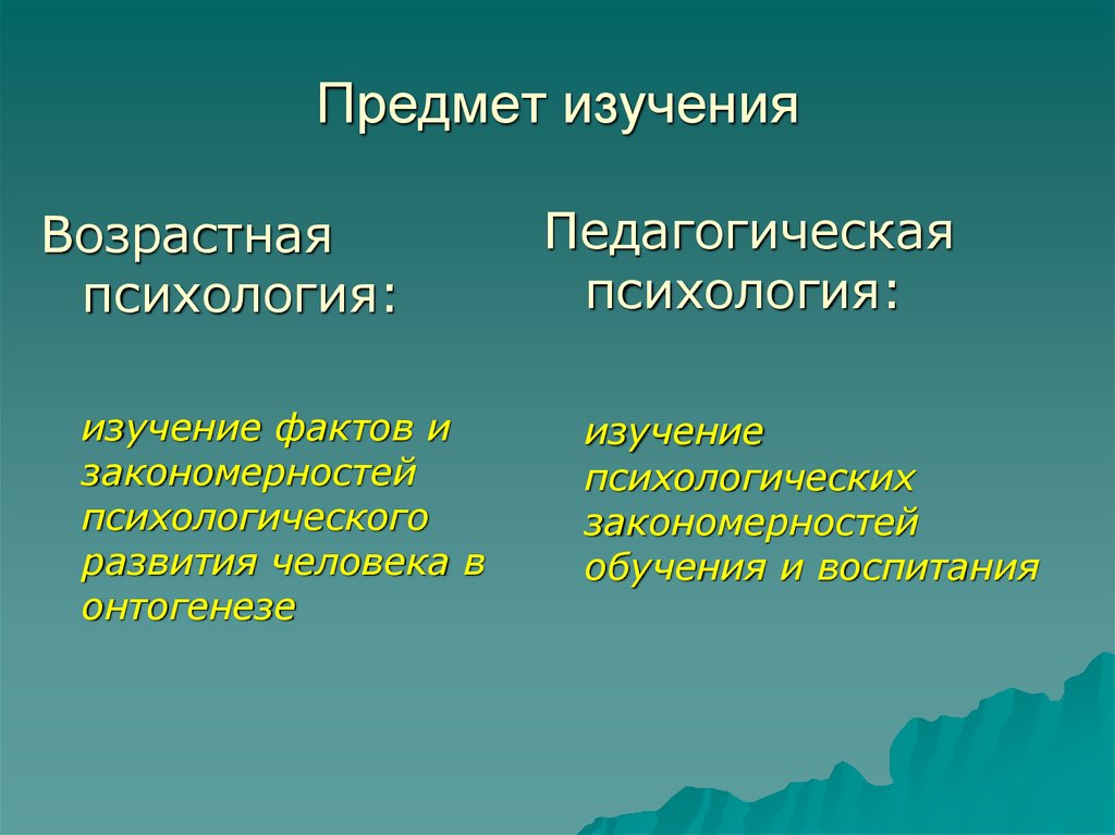 Предметом возрастной. Объект и предмет возрастной психологии. Что изучает предмет возрастной психологии. Возрастная психология ее объект и предмет. Предметом возрастной психологии выступают.