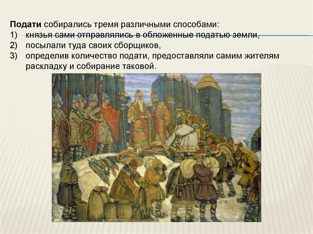 Вид дани в древней руси 4. Полюдье и князь. Рерих полюдье. Полюдье это в древней Руси.
