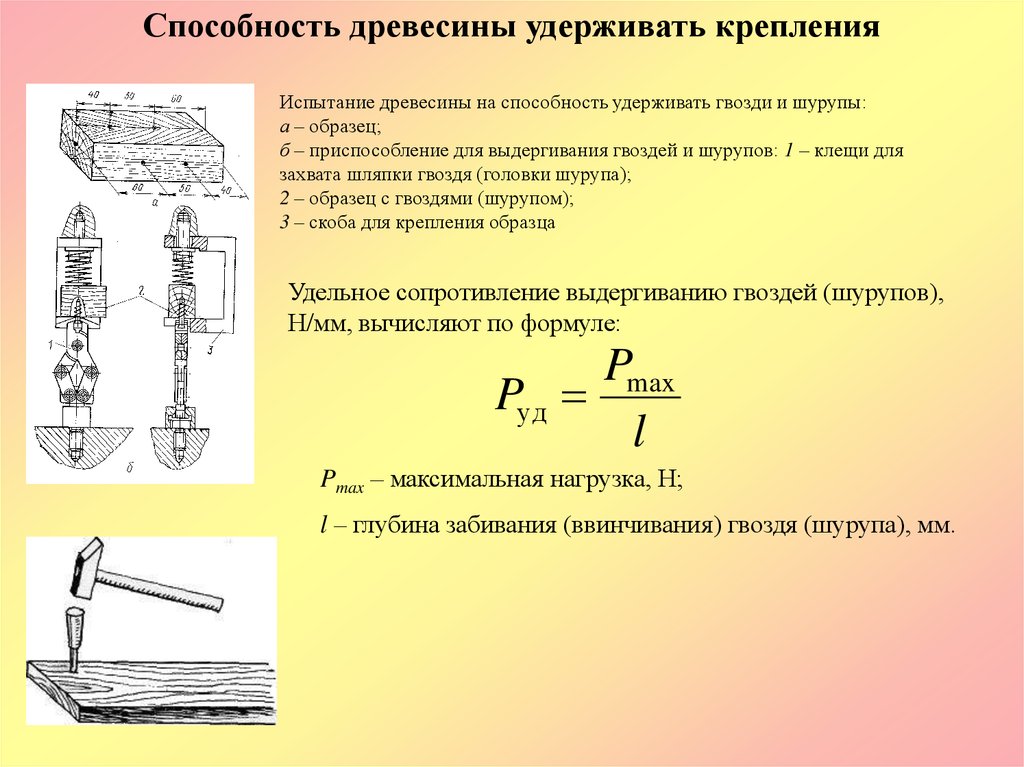 Способность древесины