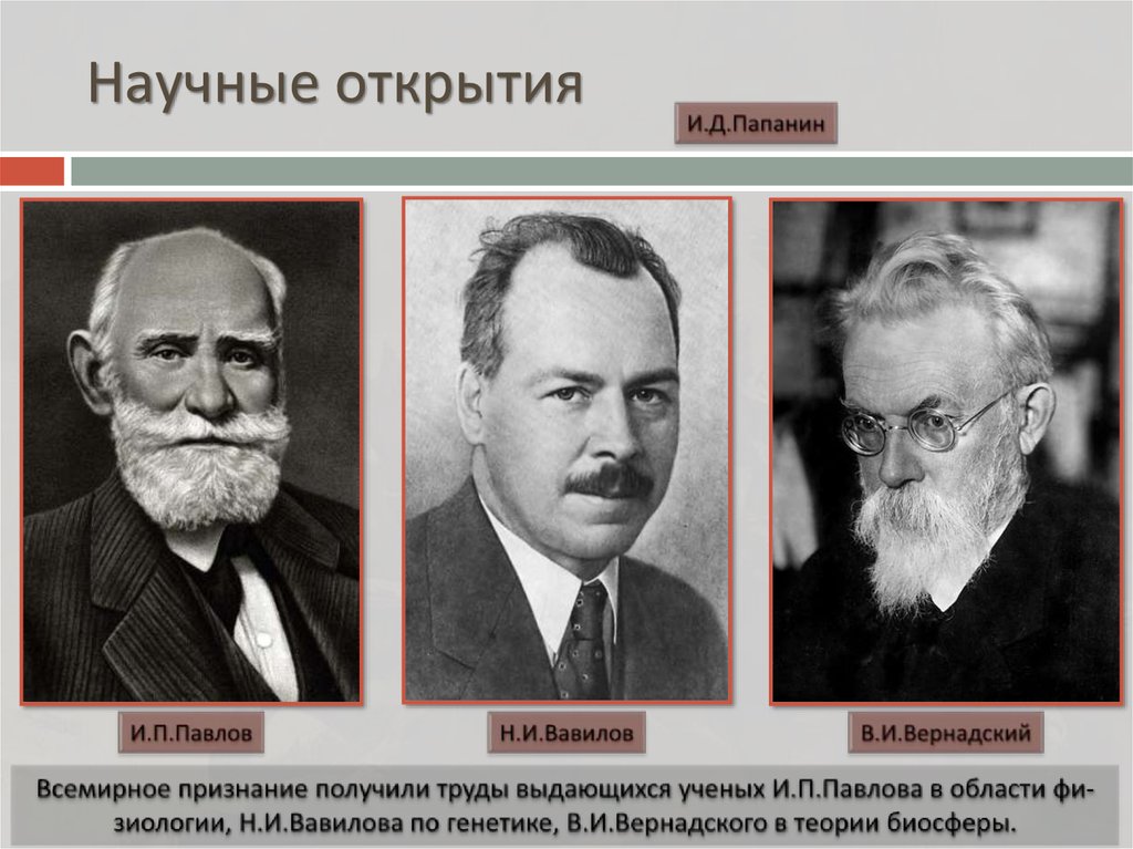 Научные открытия