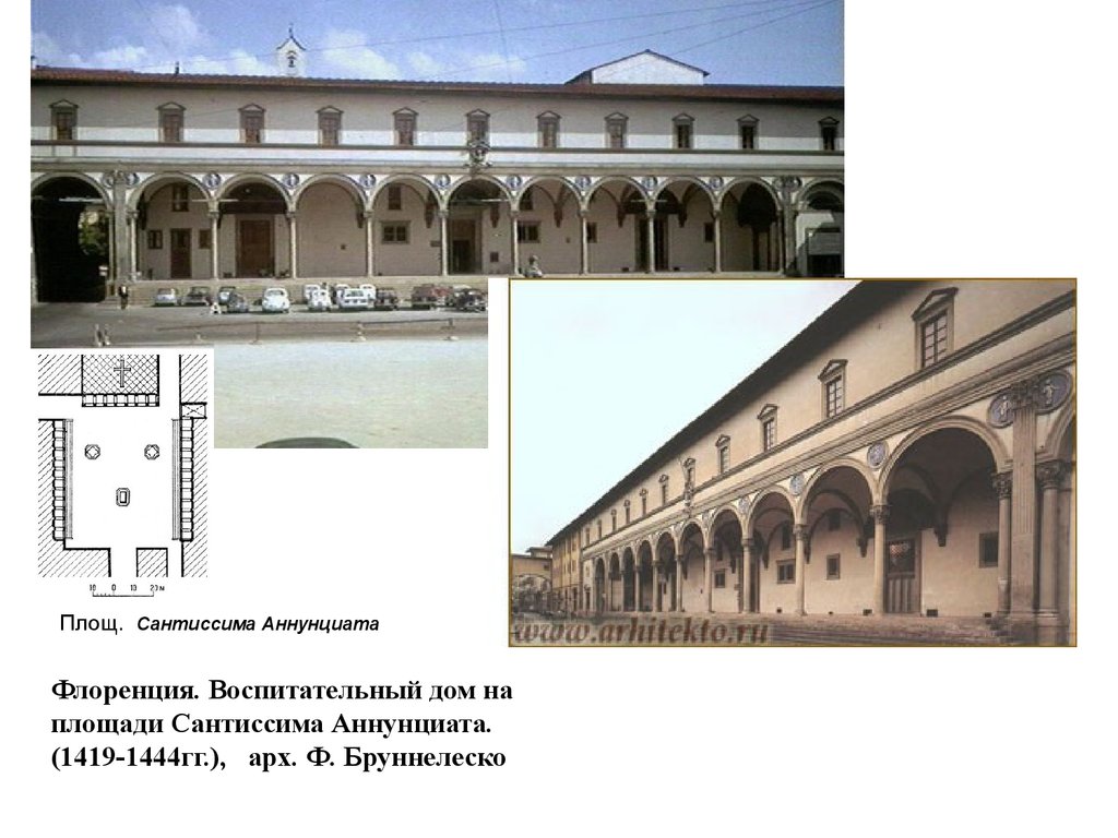 Архитектура раннего Возрождения в Италии - презентация онлайн