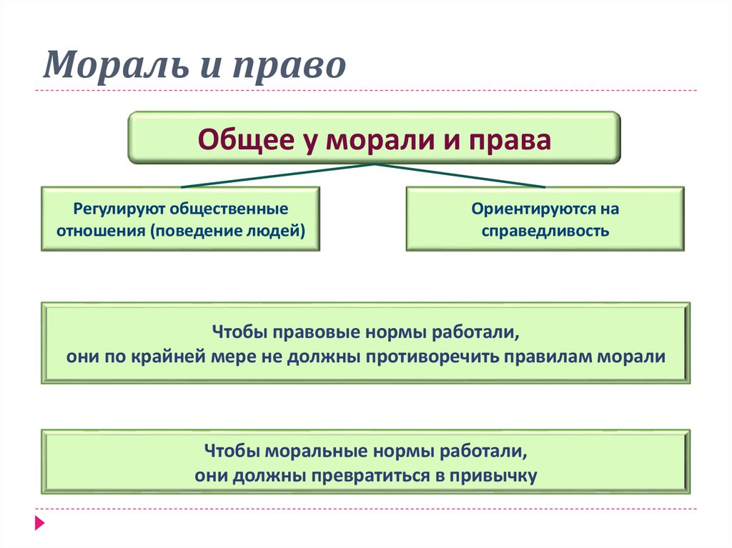 План мораль и право егэ обществознание