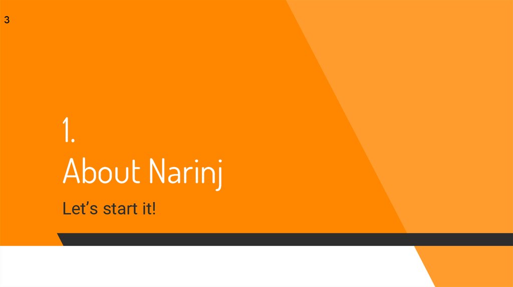 1. About Narinj
