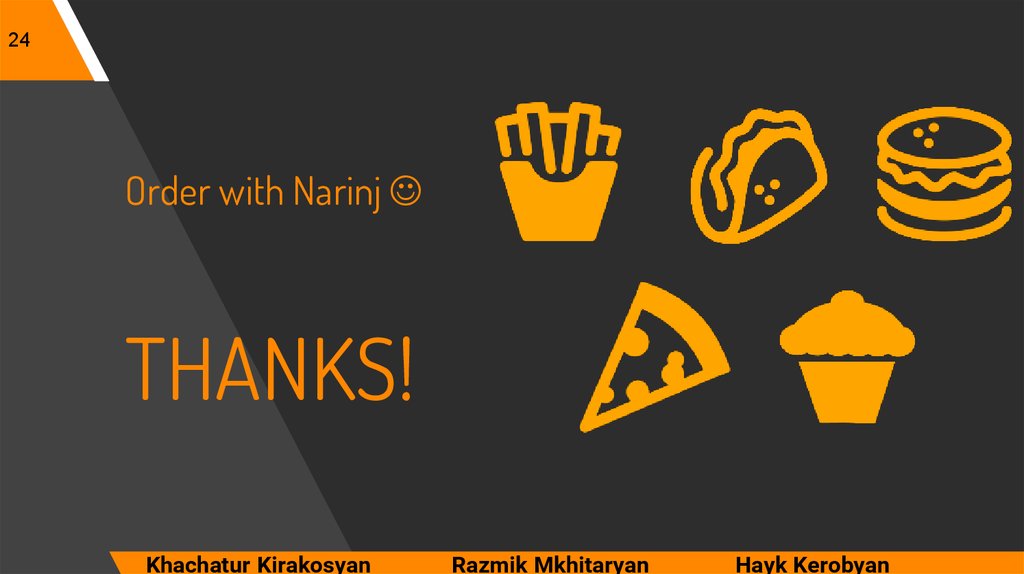 Order with Narinj  THANKS!