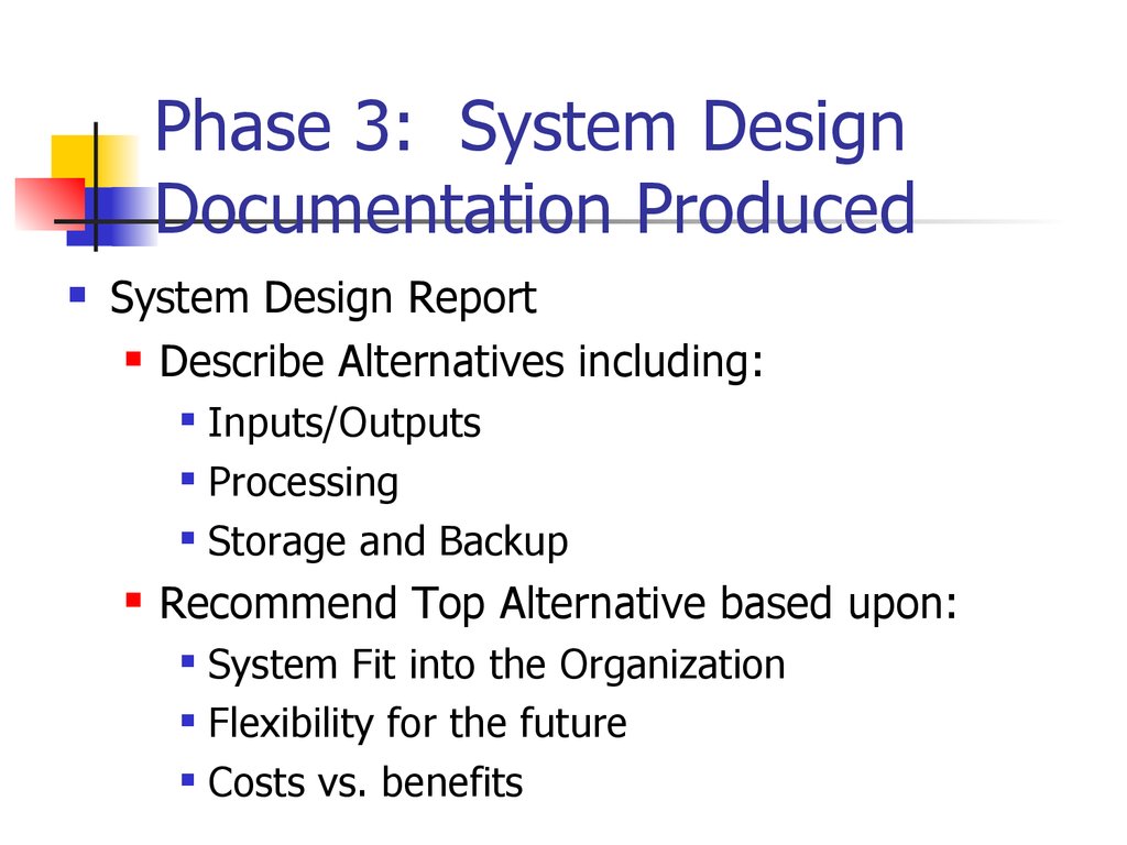 Phase 3: System Design Documentation Produced