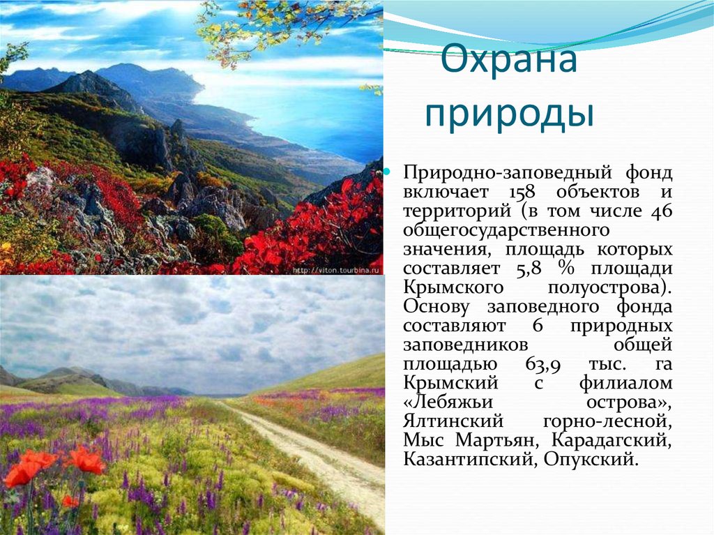 Природа крыма презентация