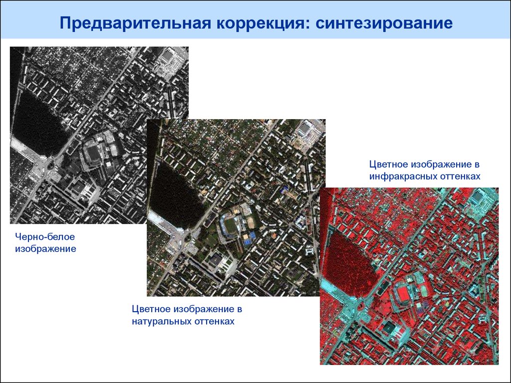 Дистанционное зондирование модели и методы обработки изображений