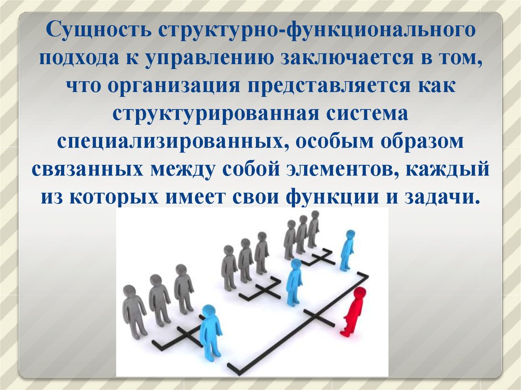 Цель функционального направления. Структурно-функциональный подход. Функциональный подход к управлению. Структурно-функциональный подход в управлении. Сущность функционального подхода.