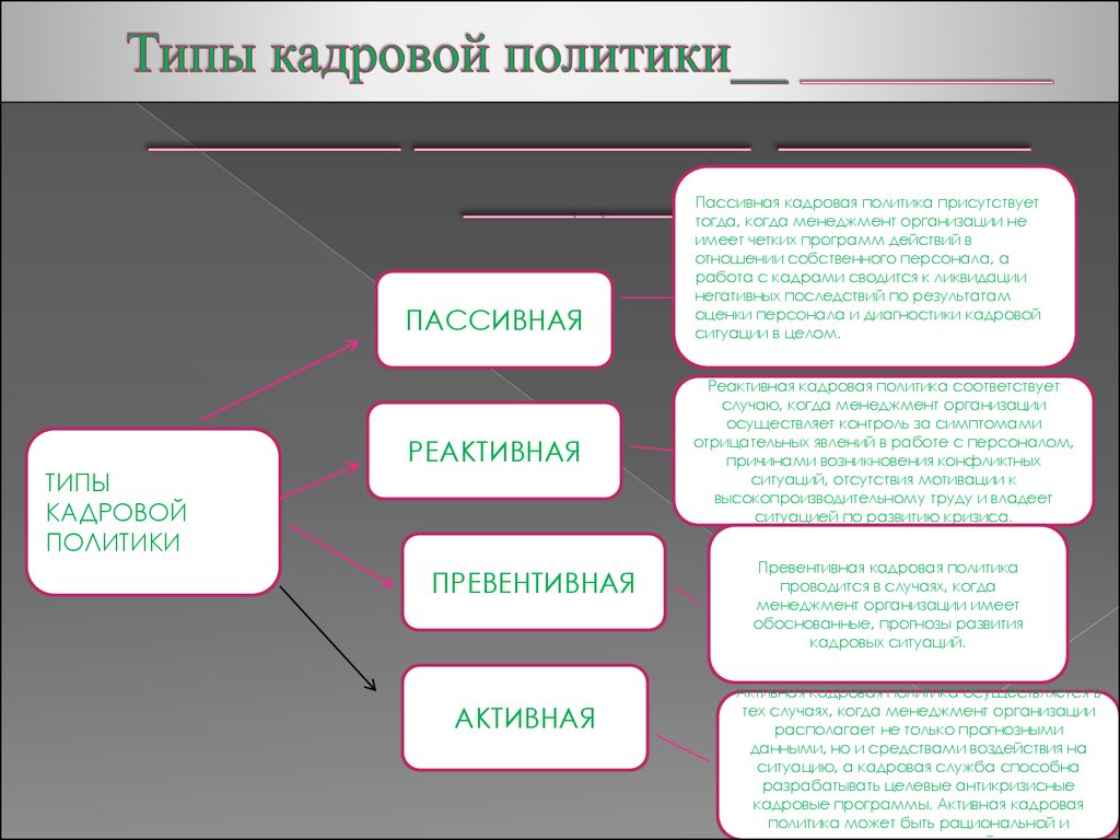 Превентивная кадровая политика это. Типы политики. Типы кадровой политики. Типы политиков. Типы кадровых стратегий.