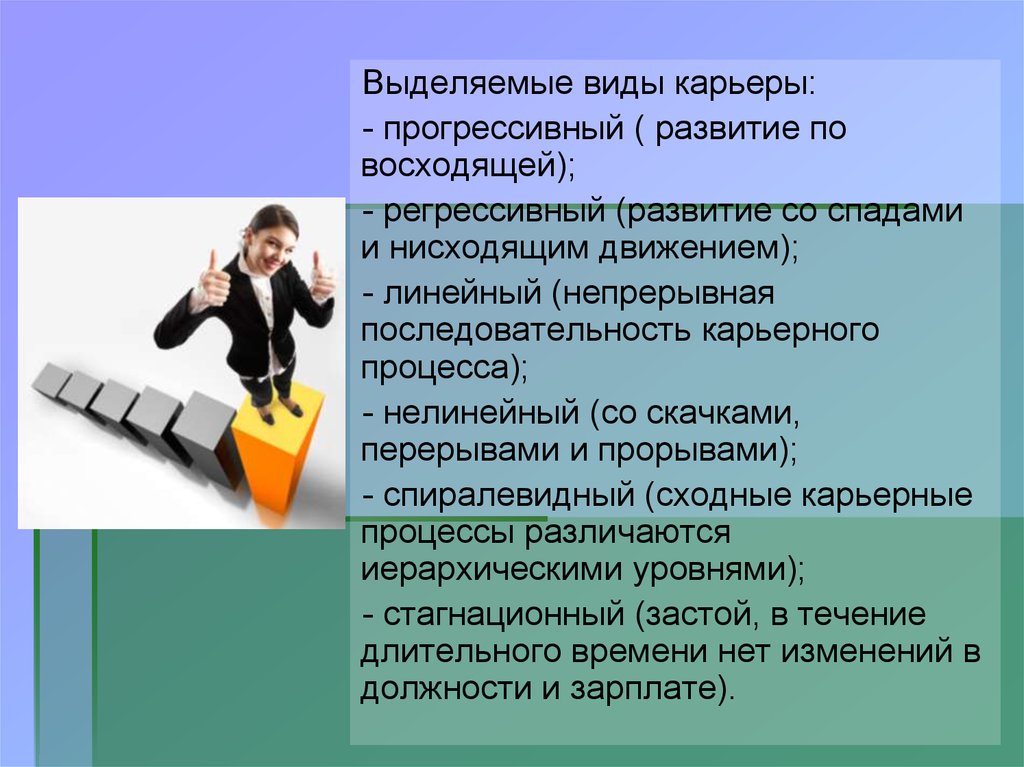 Какие карьерные возможности. Виды карьерного процесса. Типы карьеры. Карьера виды карьеры. Карьера для презентации.