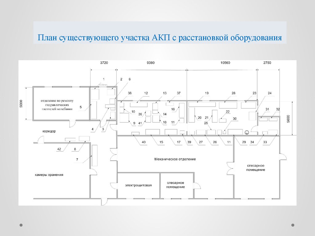 План производственного участка