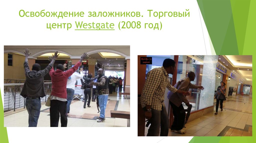 Освобождение заложников. Торговый центр Westgate (2008 год)