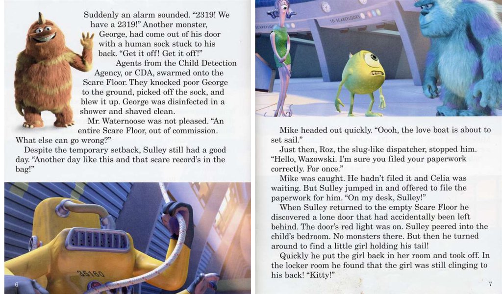 Monsters, Inc. Read-Along - online presentation