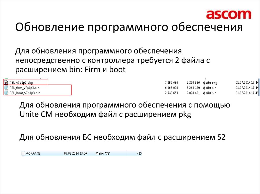 Обнови программное