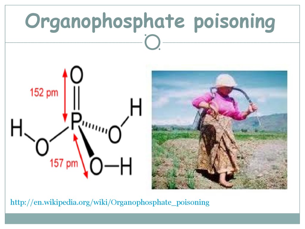 Organophosphate poisoning