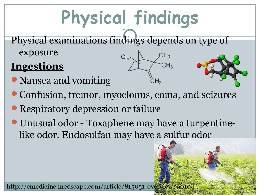 Physical findings